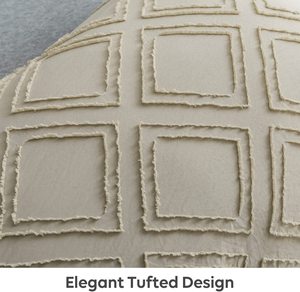 Bán Hot Tufted Duvet Cover <span class=keywords><strong>Set</strong></span> Jacquard Hình Học Tinh Tế Comforter Cover <span class=keywords><strong>Set</strong></span> Sợi Nhỏ Bộ Đồ Giường - Product Image 2