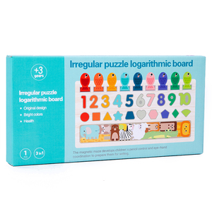 Jeu de blocs de construction de pêche 4-en-1 Développement de l'intelligence éducative précoce pour enfants Jouets éducatifs en forme de numéro de bébé - Product Image 6