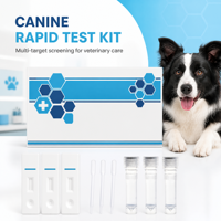 Direkt vom Hersteller: Schnelltest-Karte für Hunde gegen Hundepest, Parvovirus und Coronavirus mit 1 Jahr Garantie für Tierärzte