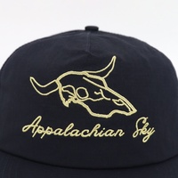 Casquettes Snapback d'extérieur imperméables à séchage rapide en nylon Ripstop haute performance à 5 panneaux avec logo brodé personnalisé – Vente en gros