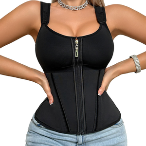 US Local Stock <strong>Shapewear</strong> Tops Tummy Control Waist Snatching Body Shaper Vest with Adjustable Strap <strong>Camisole</strong> Top - Product Image 3