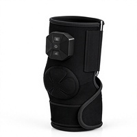 Masseur électrique pour genoux Eveekon avec chaleur, compression d'air, vibration, appareil professionnel 3 en 1 pour le soin des genoux