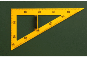 Juegos <span class=keywords><strong>de</strong></span> matemáticas geométricos triangulares magnéticos fuertes personalizados, material didáctico <span class=keywords><strong>de</strong></span> plástico cuadrado grande para profesores educativos - Product Image 4