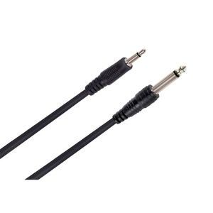 Câble flottant 1/4\" 6,35 mm <span class=keywords><strong>TRS</strong></span> vers 1/8\" 3,5 mm TS Jack - Product Image 1