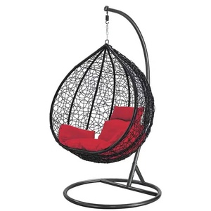 Giardino nordico moderno mobili da <span class=keywords><strong>esterno</strong></span> casa cesto per interni sedia a dondolo per adulti pigro <span class=keywords><strong>divano</strong></span> in Rattan cesto uovo dondolo sedia a dondolo - Product Image 5