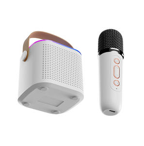 Mini Máquina de Karaoke Portátil al por Mayor para Adultos y Niños, Altavoz con 2 Micrófonos Inalámbricos, Regalos de Cumpleaños - Product Image 4