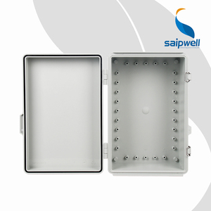 IP67 Waterproof PC Junction Box with Clear Gray <b>Cover</b> 304 SS Clasps IK08 Impact Resistant Enclosure Outdoor Electrical Enclosure - Product Image 4