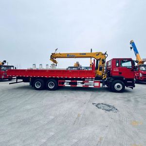 รถเครนติดตั้งบนรถบรรทุก Sinotruk TX Cabin XC MG ขนาด 12 ตัน บูม 5 ท่อน สำหรับส่งออกไปแอฟริกา - Product Image 3