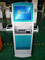 Anpassbare Tastatur-Terminal für Hotel-Selbstbedienung mit Android-Kiosk, SDK, Kapazitivem Touchscreen, QR-Code-Scanner und Kartenleser