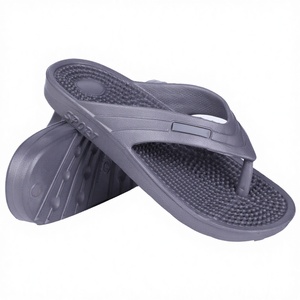 2026 New Arrival Indoor/Outdoor Waterproof Breathable Anti-Slip Cushioning EVA Flip Flops for Men Summer <b>Beach</b> <b>Shoes</b> - Product Image 3