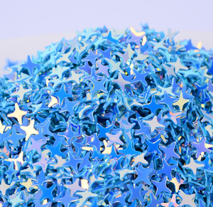 Gran oferta, PVC, Holigraphic, brillo de las cuatro estrellas Shuriken para decoración de uñas - Product Image 5