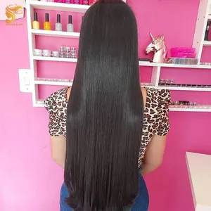 Sexy dama pelo corea del pelo trama brillante pelo virginal estilo coreano pelo Pin coreano pelo teñido de Corea