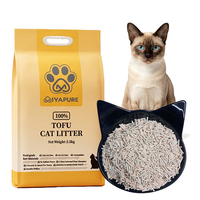 Tofu Cat Litter Flushable Biodegradable Bulk Ultra Low Dust Free Hard Clumping Plant Based Natural Odor Control