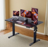 Support de bureau électrique évolutif pour la maison et le bureau, table de bureau électrique réglable en métal