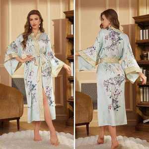 Vêtements de nuit pour femme, ensemble de pyjama 2 pièces, pyjama imprimé, vêtements de maison, pyjama de créateur, ensemble de pyjama pour femmes - Product Image 3