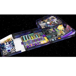 Prix d'usine Parc de <span class=keywords><strong>trampoline</strong></span> pour aire de jeux intérieure pour enfants Grand toboggan intérieur en plastique pour enfants pour la vente en gros - Product Image 2