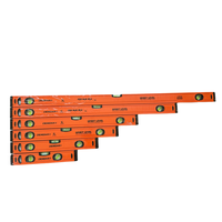 Niveau à bulle en aluminium haute précision DEWEN DW-20C, robuste, 300-1500 mm, qualité industrielle, précision +/-10 mm, pour la construction