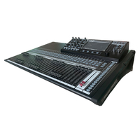 Console de mixage audio numérique PAKLAM AUDIO T32 32 canaux, fader motorisé professionnel en métal, écran tactile capacitif 7 pouces, 120W