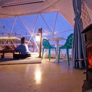 Carpa Domo Geodésica Personalizada para Acampar al Aire Libre, Casa Domo Iglú para Glamping, Carpas Domo para Hoteles de Lujo - Product Image 2