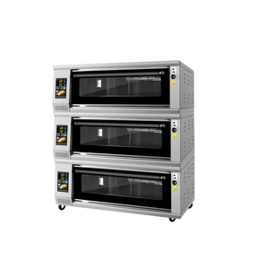 Horno de Convección y Vapor Comercial de 3 Niveles y 6 Bandejas, Inyección Instantánea de Vapor, Calor Superior/Inferior, 50 Menús de Memoria, Uso en Panadería - Product Image 1