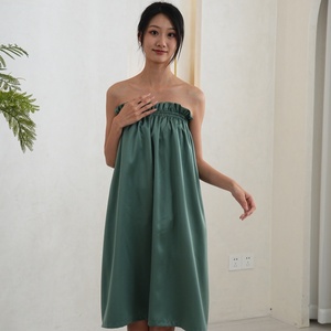 Toalla de baño de satén de tacto sedoso de lujo de alta calidad, Toalla de baño, envoltura de cuerpo de Spa, envoltura de baño, <span class=keywords><strong>vestido</strong></span> de Toalla de microfibra - Product Image 3
