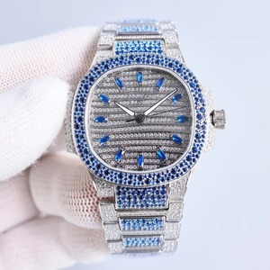 Reloj Mecánico Automático para Mujer, Edición Limitada Full Diamond, con Movimiento de Cadena Integrado y Cristal de Zafiro - Product Image 1