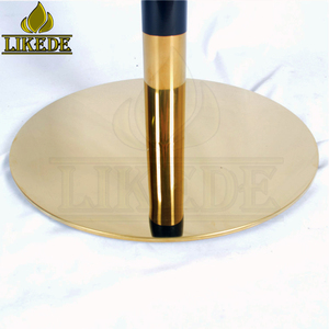 Chân Bàn Ăn Hình Tròn Chân Bàn Chữ Thập Bằng Thép Không Gỉ Màu Vàng Đen Cho Mặt Bàn Đá Cẩm Thạch - Product Image 6