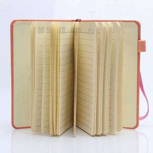 Wholesale Leather Hardcover A5/A6 Printed Journal Notebook with <b>Pen</b> Holder Custom Colors for Promotional Use - Product Image 3