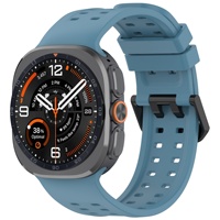 Bracelet en silicone Kingmega compatible avec Samsung Watch Ultra2 2026 avec boucle à ardillon