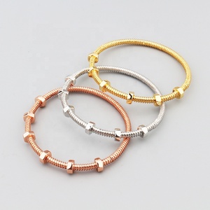 แหวนคู่รักสไตล์อินสตาแกรมสุดฮิต แหวนสกรูเหล็ก - Product Image 4