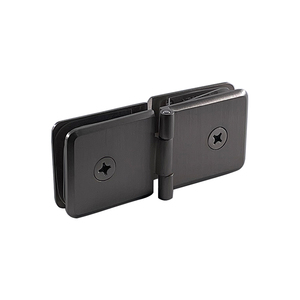 Tùy Chỉnh Có Thể Điều Chỉnh Vòi Hoa Sen Cửa Kẹp Phổ Brass Kính Cửa Kẹp 180 ° Vuông Kính Sửa Chữa Khung Kết Nối - Product Image 6