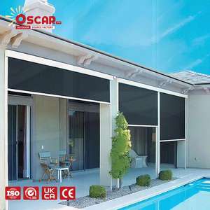 Toldos para Ventanas, Persianas para Patios, Espacios Exteriores, Bloqueadores de Luz Solar, Reguladores de Luz en Jardines, Patios, Balcones, Persianas Enrollables - Product Image 1