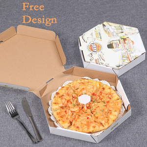 Doble Blanca Corrugado Personalizada 14 Pulgadas 16 Pulgadas 10x10 40x40 33x33 Caja De Carton Para Pizza