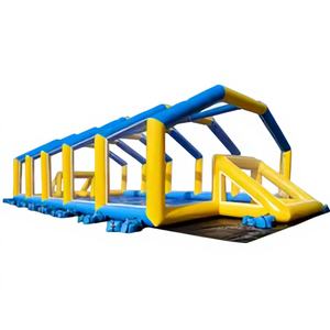 Terrain de football gonflable en savon, durable et certifié, grande expérience de tente de sport en plein air - Product Image 1