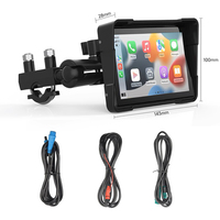 Navegador de motocicleta Universal Zmecar, pantalla táctil de 5 pulgadas, Carplay, resistente al agua, Ipx7, grabadora de vídeo, tipo C Usb, reproductor de motocicleta