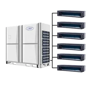 Commercial Central Air Conditioner Fan Coil Indoor Units Multi Split AC Duct Type Air Conditioning