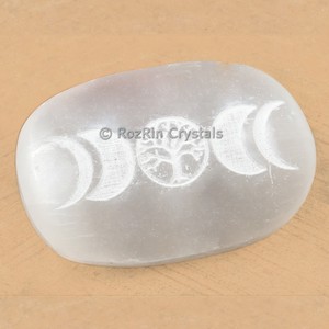 Seven Chakra Selenite ปาล์มหิน - Product Image 3