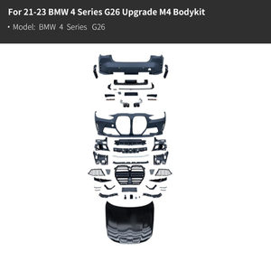Kit Carrozzeria Modificato per <span class=keywords><strong>BMW</strong></span> Serie 4 F32 F33 F36 G22 G23 G26, Aggiornamento M4 Senza Danni, Paraurti Incluso - Product Image 6