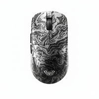 Aula X9 Max Mouse Ringan 49G PAW3395 DPI26000 8KHz Rate Return 650IPS Nirkabel 3Mode 2.4Ghz/BT/Berkabel untuk Game/Kantor