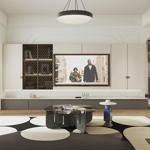 Soporte <span class=keywords><strong>de</strong></span> <span class=keywords><strong>TV</strong></span>, muebles <span class=keywords><strong>de</strong></span> diseño <span class=keywords><strong>de</strong></span> gabinete moderno con opción <span class=keywords><strong>de</strong></span> montaje en pared para arreglos <span class=keywords><strong>de</strong></span> entretenimiento flexibles en la sala <span class=keywords><strong>de</strong></span> estar - Product Image 3