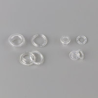 Oeillet en plastique pour évent, cordon, rivet, pince, accessoires de vêtement en résine, oeillet pour sac à rideaux, bâche en toile