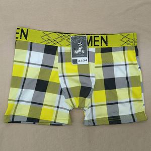 Boxers pour hommes, caleçons de sport pour jeunes, sous-vêtements respirants, caleçons rayés sexy pour hommes - Product Image 2