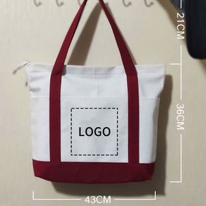 Sac fourre-tout personnalisé en toile, durable et élégant, avec imprimés abstraits, idéal pour l'école et la randonnée - Product Image 5