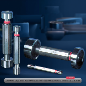 Bloques de calibración lisos, tapones y accesorios para medición de precisión, tolerancia H7, tamaños 12, 20, 34, 60 - Product Image 3