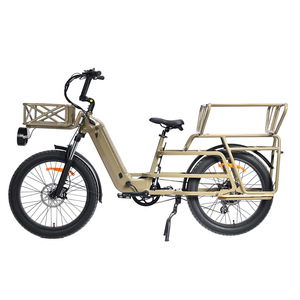 Vélo cargo familial électrique Longtailbike 2026, nouveau modèle, deux batteries, charge maximale, vélo cargo pour enfants, vélo électrique pour adultes, vélo électrique - Product Image 3