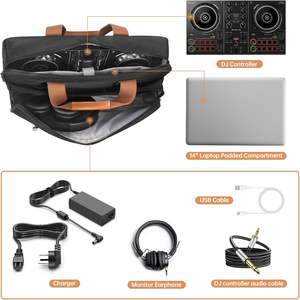 Sacoche de voyage portable personnalisée pour Pioneer DJ DDJ-200 pour <span class=keywords><strong>Numark</strong></span> Party Mix II Compact DJ Controller Mallette de transport rembourrée - Product Image 3