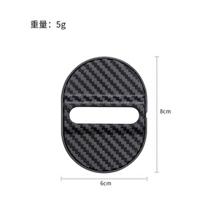 Black Carbon Fiber Texture <b>Car</b> Side <b>Mirror</b> Cover Caps Oval Exterior <b>Mirror</b> Trim 2 Piece - Product Image 5