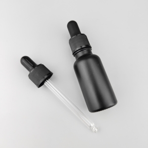 Compte-gouttes en caoutchouc et silicone, capuchon plastique <span class=keywords><strong>18</strong></span> 410 pour bouteille d'huile essentielle de 30ml, pipette en verre de 77mm, en stock en ue - Product Image 5