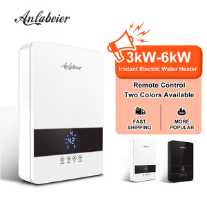 Chauffe-eau électrique instantané mural intelligent Anlabeier 220V 6000W avec thermostat pour la maison - Product Image 3