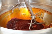 Marmite de cuisson et de mélange commerciale Mingfan 200L en acier inoxydable chauffée au gaz pour cuisines de transformation alimentaire